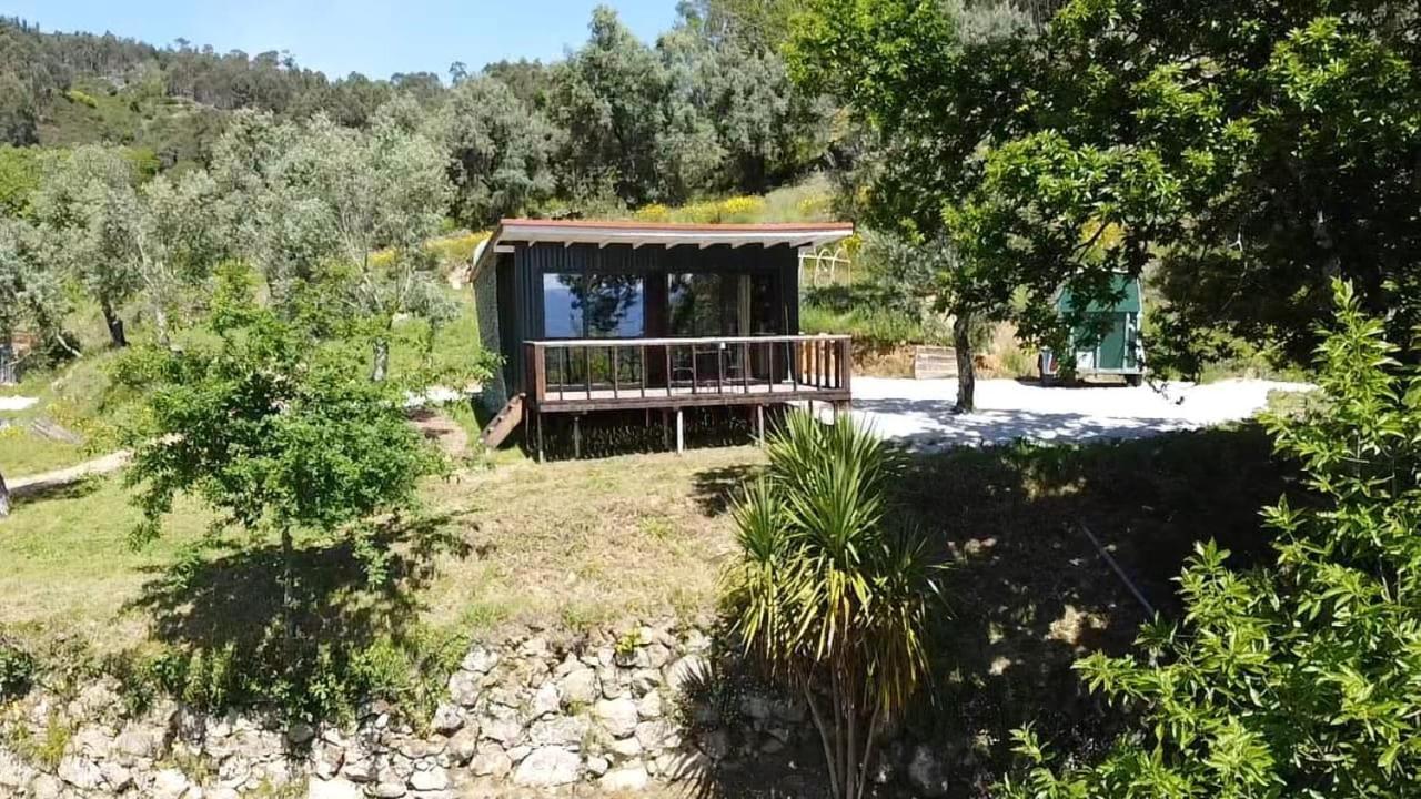 Cabin Quinta Pomar Do Pontido Cabeceiras de Basto Exteriör bild